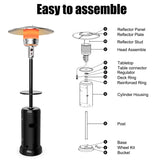 Tangkula 50,000 BTU Outdoor Patio Heater, Porch Propane Heater