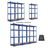 TANGKULA Home Garage Multi-Use Storage Rack with Adjustable Shelves, 4-Tier Garage Shelf