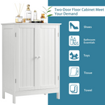 Bathroom Floor Cabinet - Tangkula