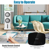 Evaporative Air Cooler, with Remote Control, 3-in-1 Portable Quiet Swamp Cooler with 3 Modes