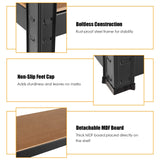 Tangkula Metal Storage Shelves, Heavy Duty Steel 5 Tier, Garage Organization Storage Rack, 36"Lx16''Wx72"H