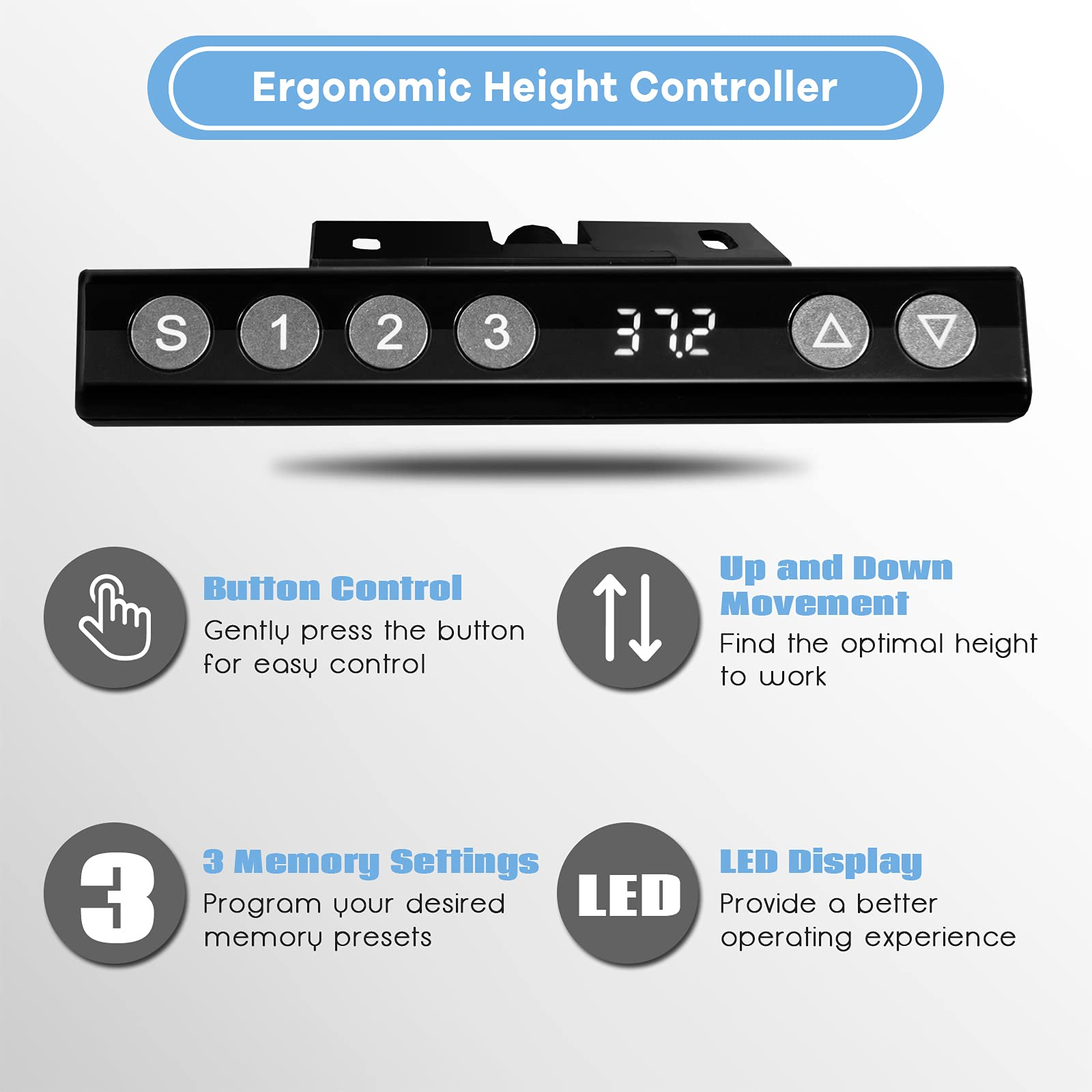 Electric Standing Desk Frame - Tangkula