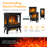 Tangkula 23 Inch Electric Fireplace Stove