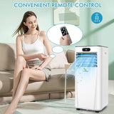 Tangkula 10000BTU Portable Air Conditioner, with Drying, Fan, Sleep Mode, 2 Speeds