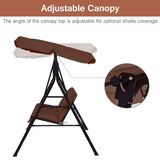 Tangkula 2 Person Canopy Swing
