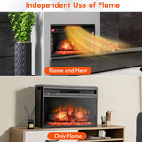 Tangkula 26 Inch 1500W Infrared Quartz Electric Fireplace Insert