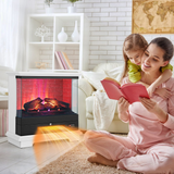  27 Inch Freestanding Fireplace - Tangkula