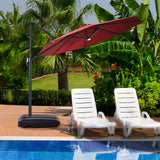 Wheeled Weight Base, for Universal Patio Cantilever Offset Umbrella