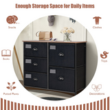 Tangkula Storage Cabinet for Bedroom Closet