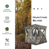 2-3 Person Pop up Ground Blind - Tangkula