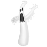 Tangkula 12 FT Halloween Inflatable Ghost, Quick Blow up Halloween Decoration, Giant Inflatable Specter with Bright LED Lights