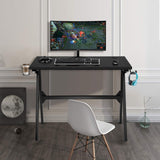 Tangkula Computer Desk Gaming Desk, E Sports Gamer Table