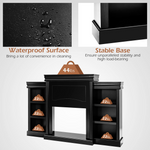 70 Inches Freestanding Mantel Stand - Tangkula