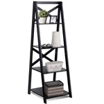 4-Tier Ladder Shelf Bookcase - Tangkula