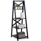 4-Tier Ladder Shelf Bookcase - Tangkula