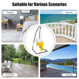 Hammock Stand,  360-Degree Rotation, Ideal for Backyard, Bedroom