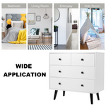  4 Drawer Dresser - Tangkula