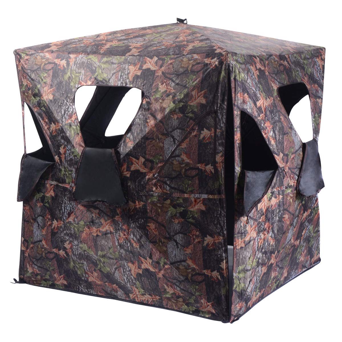 2-3 Person Pop up Ground Blind - Tangkula