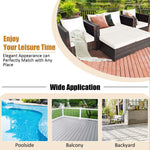 5 Pieces Patio Furniture Set - Tangkula