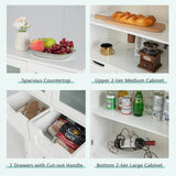 Tangkula Tall Bathroom Storage Cabinet, Freestanding Floor Cabinet