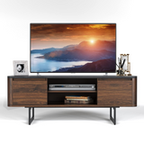 TV Stand with Storage for TVs up to 55 Inch, 2-Door TV Console Table
