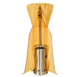 Tangkula Patio Heater Cover, Outdoor Patio Heater Cover with Zipper and Storage Bag